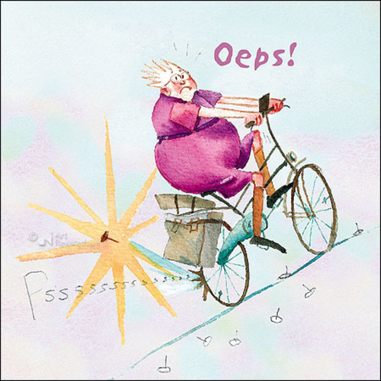 Art Revisited kunstkaart Marius van Dokkum - oeps