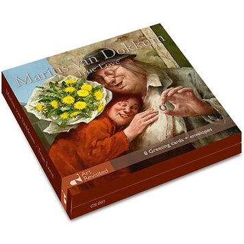 Art Revisited True Love - mapje met 8 kaarten van Marius van Dokkum