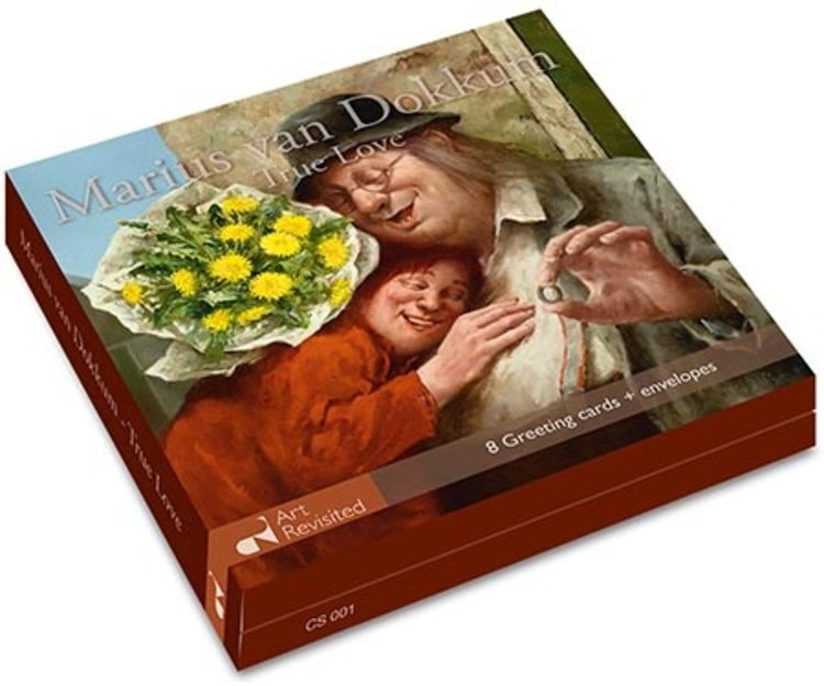 Art Revisited True Love - mapje met 8 kaarten van Marius van Dokkum