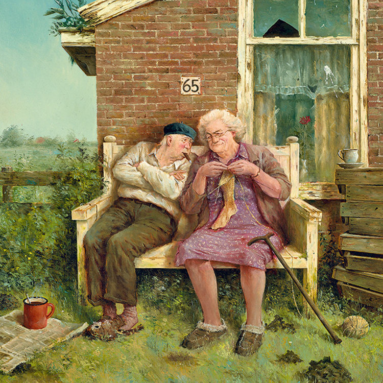 Art Revisited True Love - mapje met 8 kaarten van Marius van Dokkum