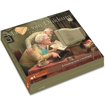 Art Revisited Quality Time - mapje met 8 kaarten van Marius van Dokkum