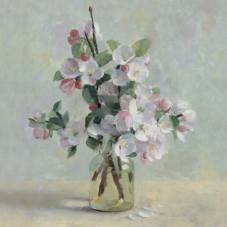 Art Revisited Flowers - mapje met 8 kaarten van Henk Helmantel