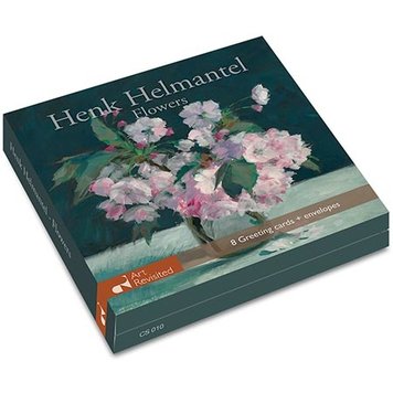 Art Revisited Flowers - mapje met 8 kaarten van Henk Helmantel
