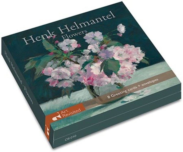 Art Revisited Flowers - mapje met 8 kaarten van Henk Helmantel