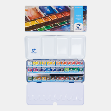 Van Gogh aquarelverf box 36 napjes