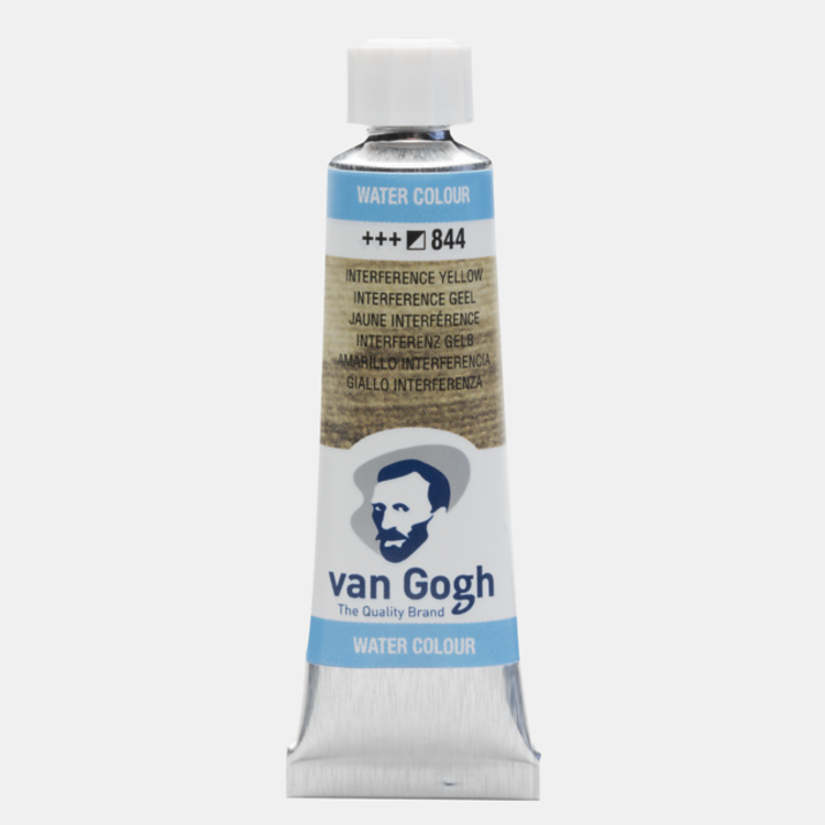 Van Gogh 844 aquarelverf tube 10ml - interference geel