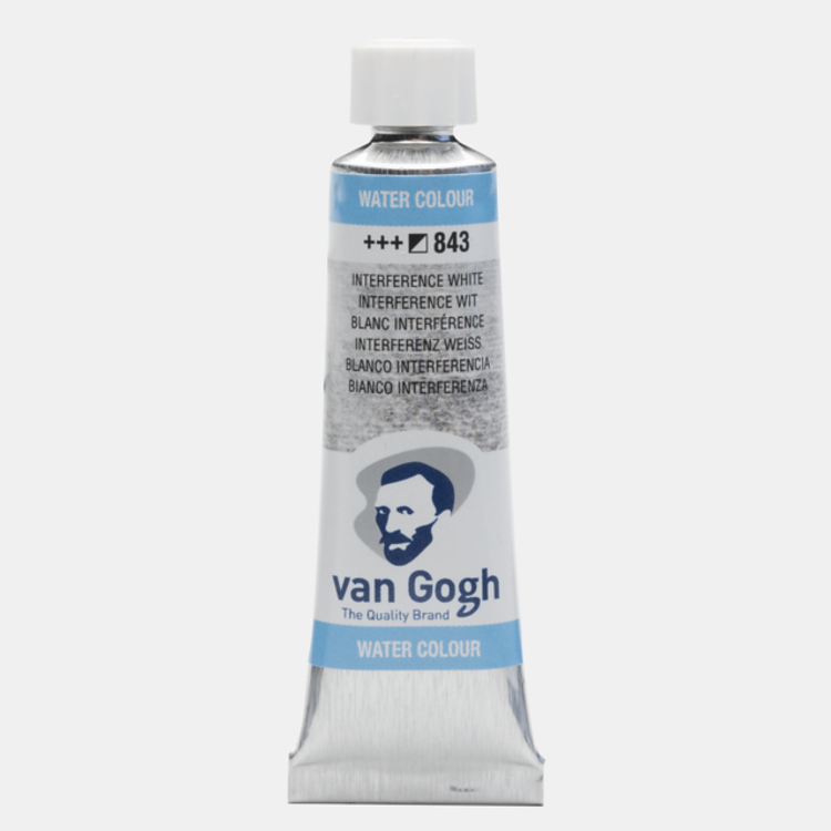 Van Gogh 843 aquarelverf tube 10ml - interference wit