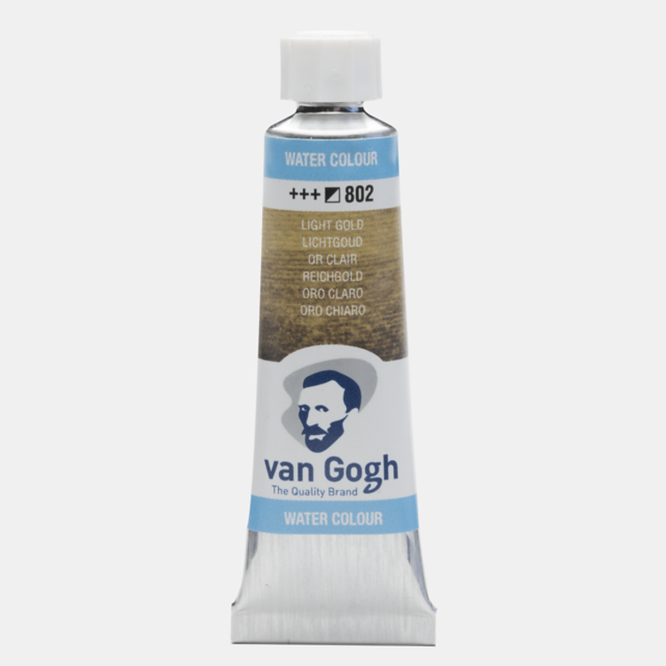 Van Gogh 802 aquarelverf tube 10ml - lichtgoud