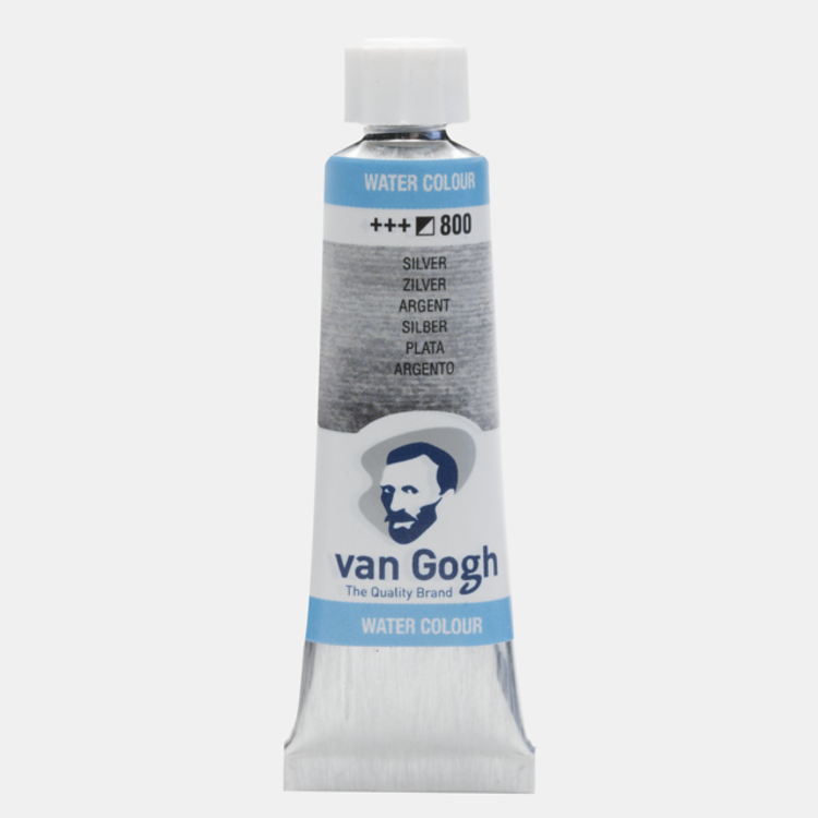 Van Gogh 800 aquarelverf tube 10ml - zilver