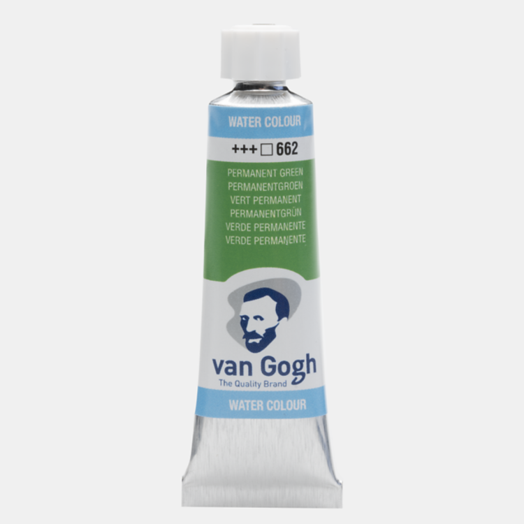 Van Gogh 662 aquarelverf 10ml - permanentgroen