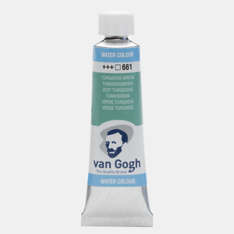 Van Gogh 661 aquarelverf 10ml - turkooisgroen