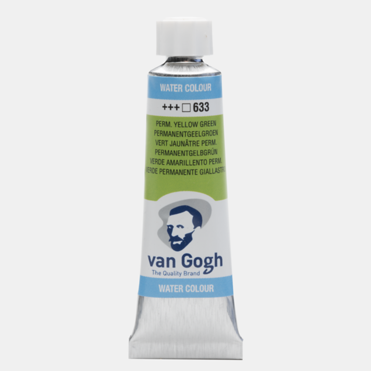 Van Gogh 633 aquarelverf tube 10ml - permanent geelgroen