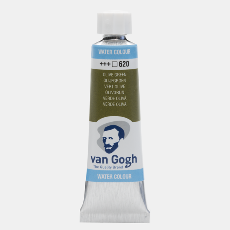 Van Gogh 620 aquarelverf tube 10ml - olijfgroen