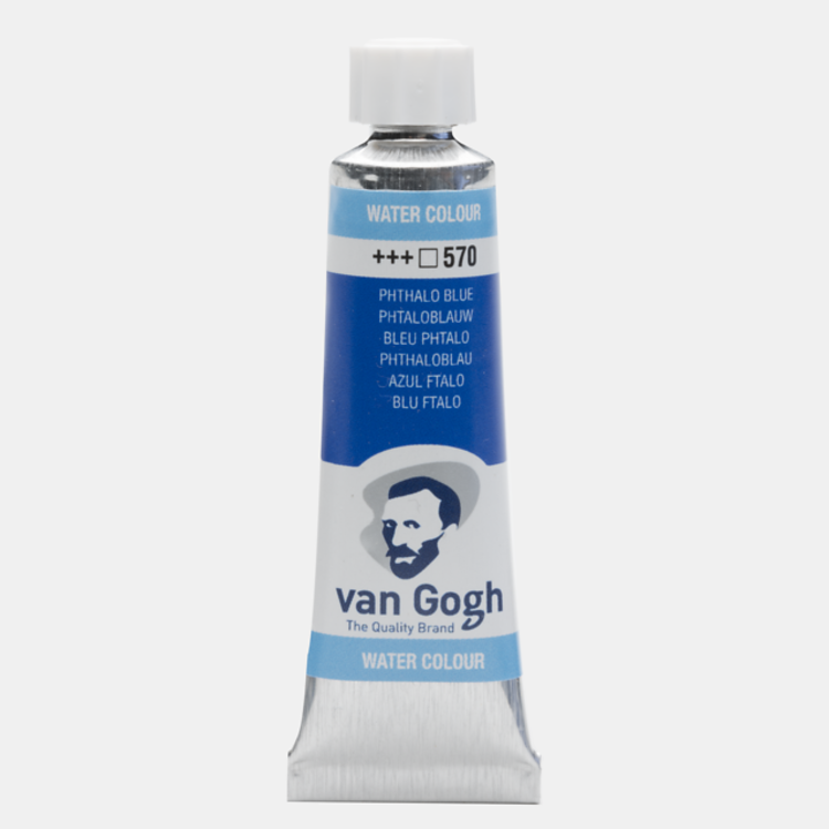 Van Gogh 570 aquarelverf tube 10ml - phtaloblauw