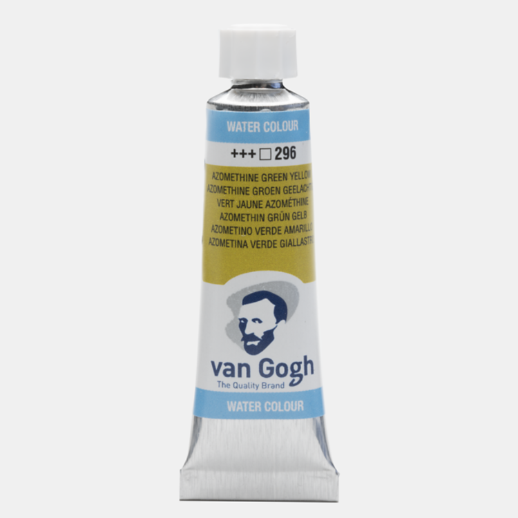 Van Gogh 296 aquarelverf tube 10ml - azomethine groen geelachtig