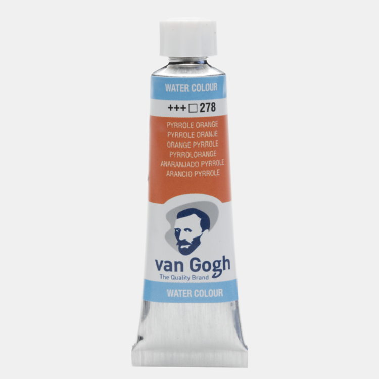 Van Gogh 278 aquarelverf tube 10ml - pyrrole oranje