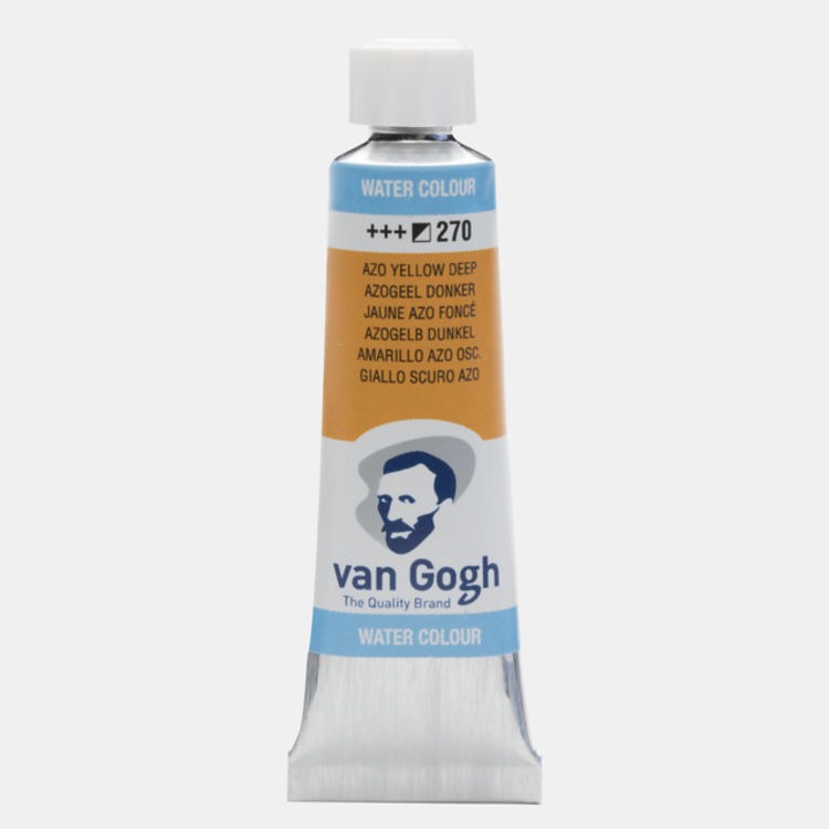 Van Gogh 270 aquarelverf tube 10ml - azogeel donker