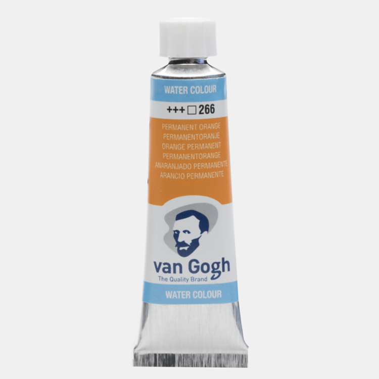 Van Gogh 266 aquarelverf tube 10ml - permanent oranje