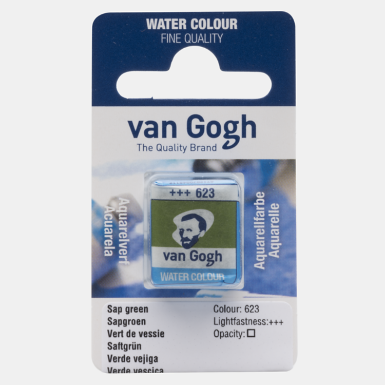 Van Gogh 623 aquarelverf napje - sapgroen