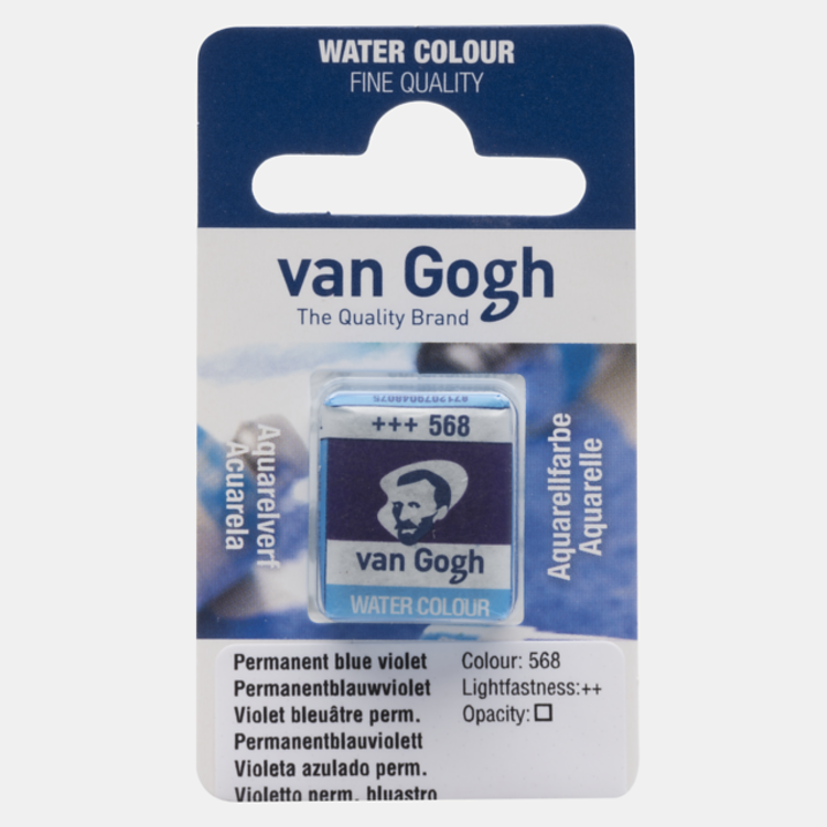 Van Gogh 568 aquarelverf napje - permanentblauwviolet