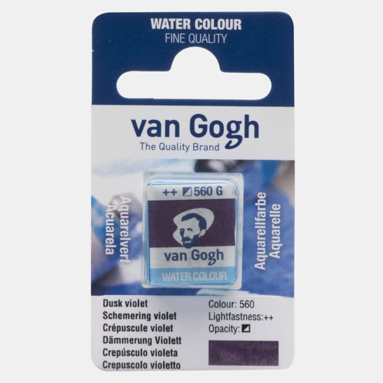 Van Gogh 560 aquarel napje - schemering violet