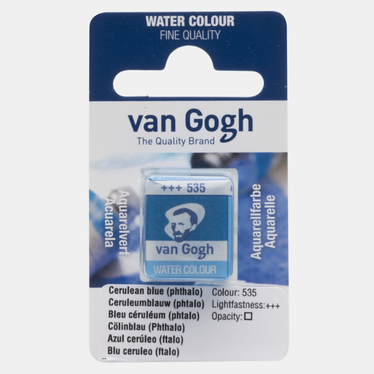 Van Gogh 535 aquarelverf napje - ceruleumblauw pht