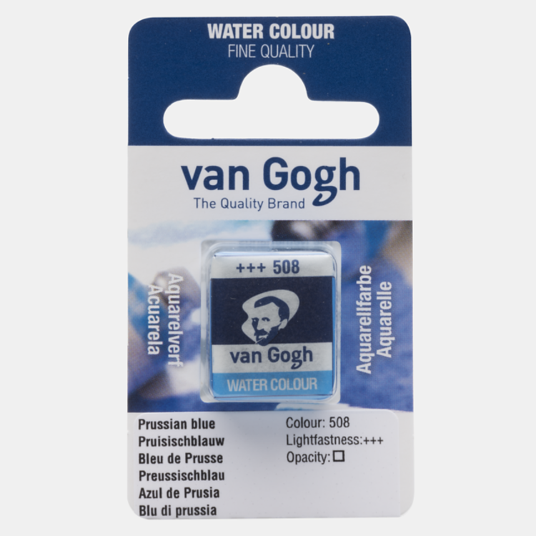 Van Gogh 508 aquarelverf napje - pruisischblauw