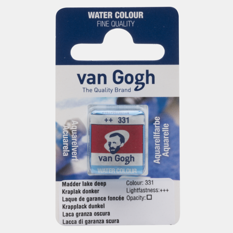 Van Gogh 331 aquarel napje - kraplak donker