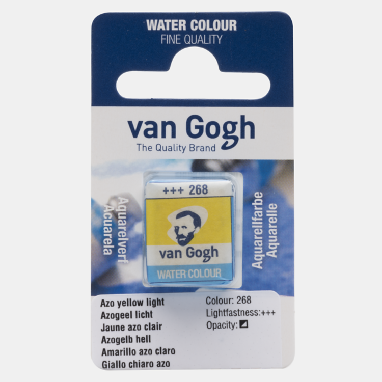 Van Gogh 268 aquarel napje - azogeel licht