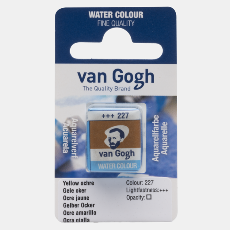Van Gogh 227 aquarelverf napje - gele oker