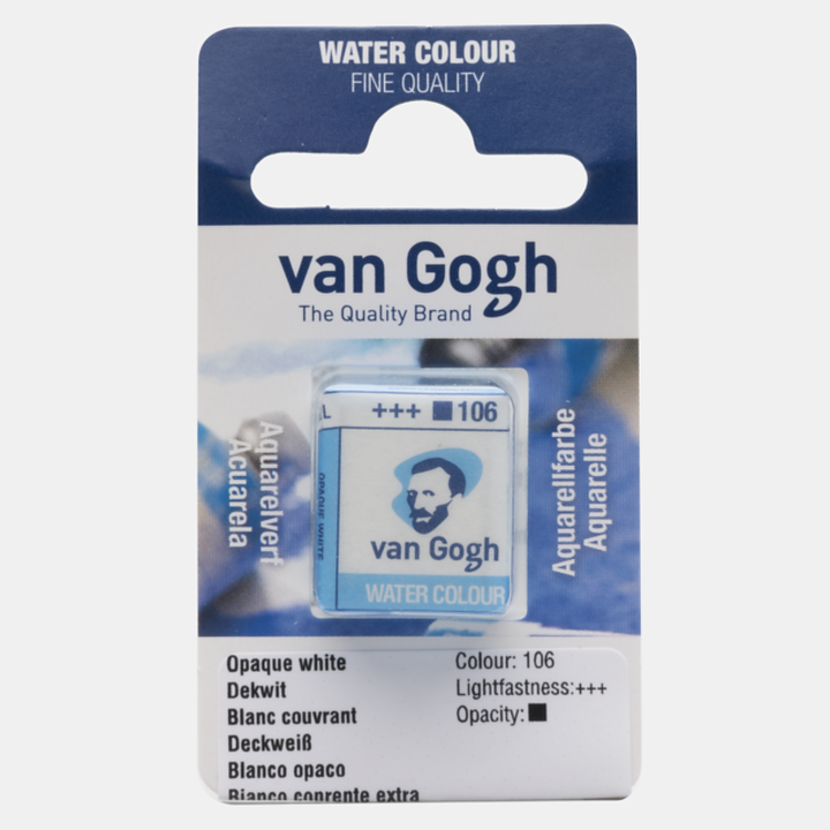 Van Gogh 106 aquarelverf napje - dekwit