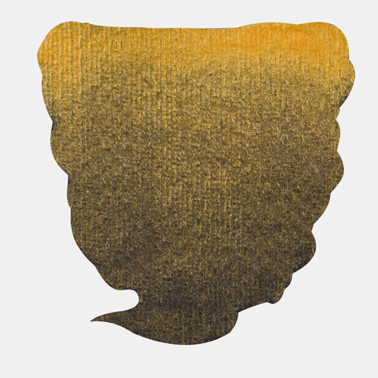 Van Gogh 803 aquarel napje - donkergoud