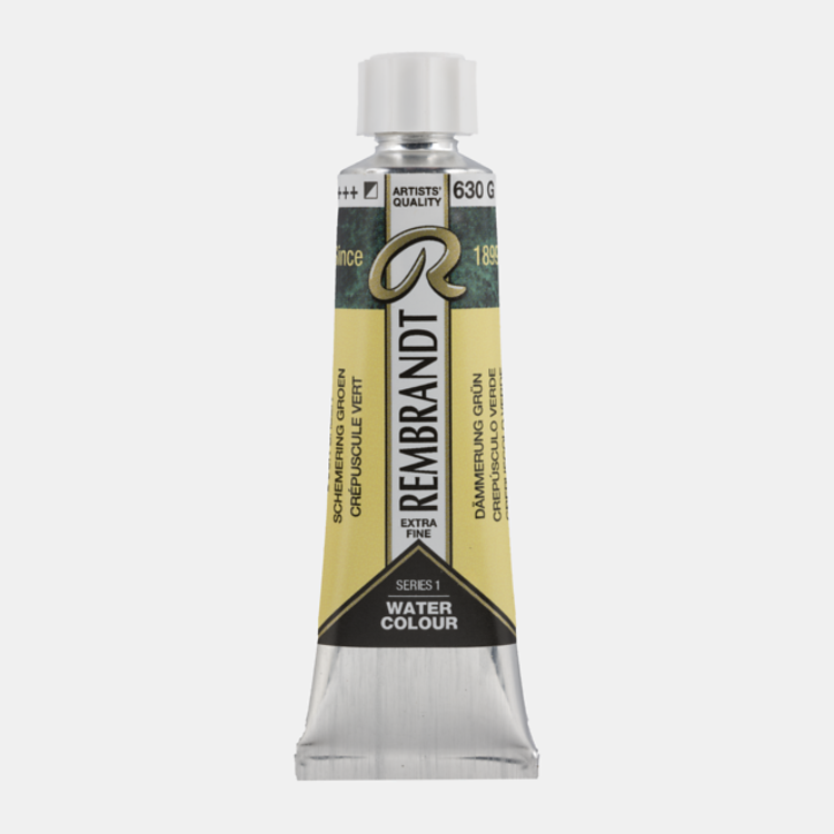 Rembrandt 630 aquarelverf 10ml schemering groen