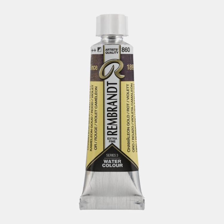 Rembrandt 860 aquarelverf 10ml kam goud rood violet