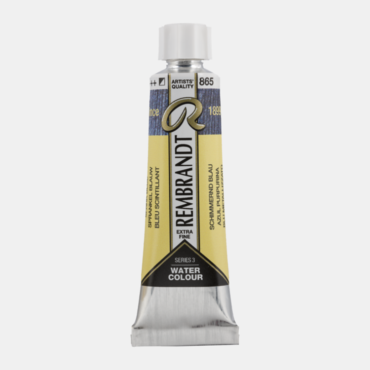 Rembrandt 865 aquarelverf 10ml sprankelblauw