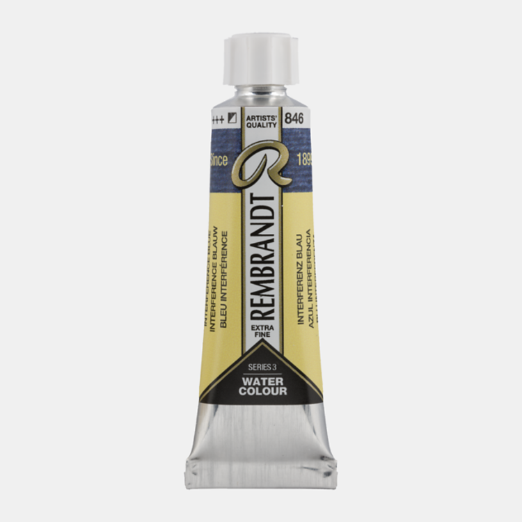 Rembrandt 846 aquarelverf 10ml interference blauw