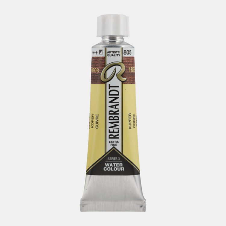 Rembrandt 805 aquarelverf 10ml koper