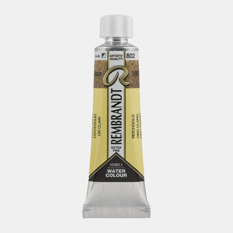 Rembrandt 802 aquarelverf 10ml lichtgoud