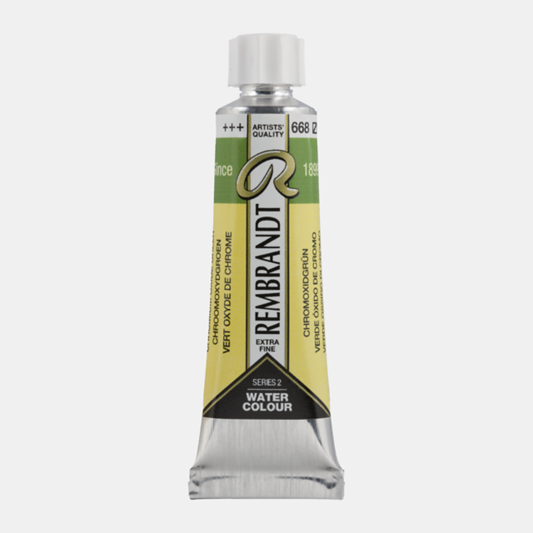 Rembrandt 668 aquarelverf 10ml chroomoxydgroen