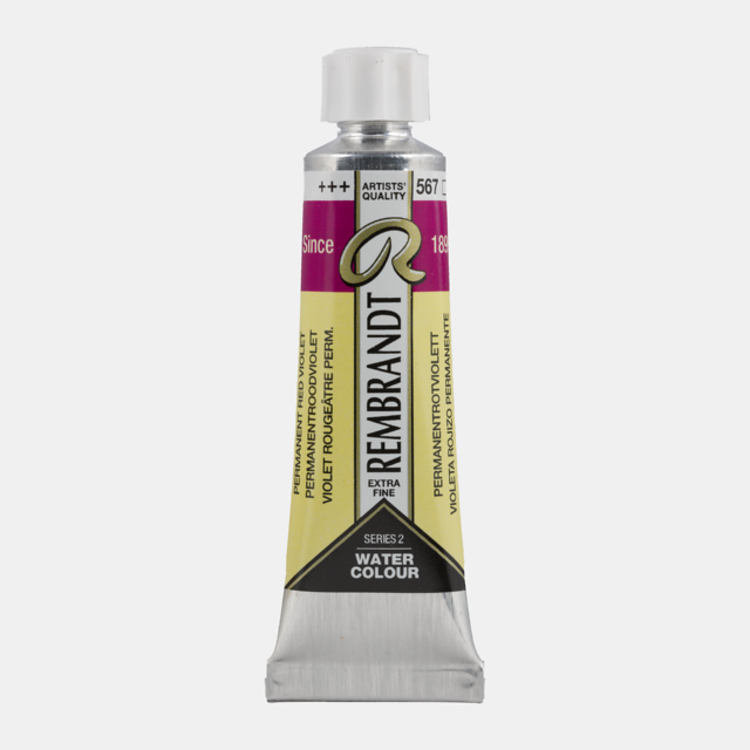 Rembrandt 567 aquarelverf 10ml permanent roodviolet