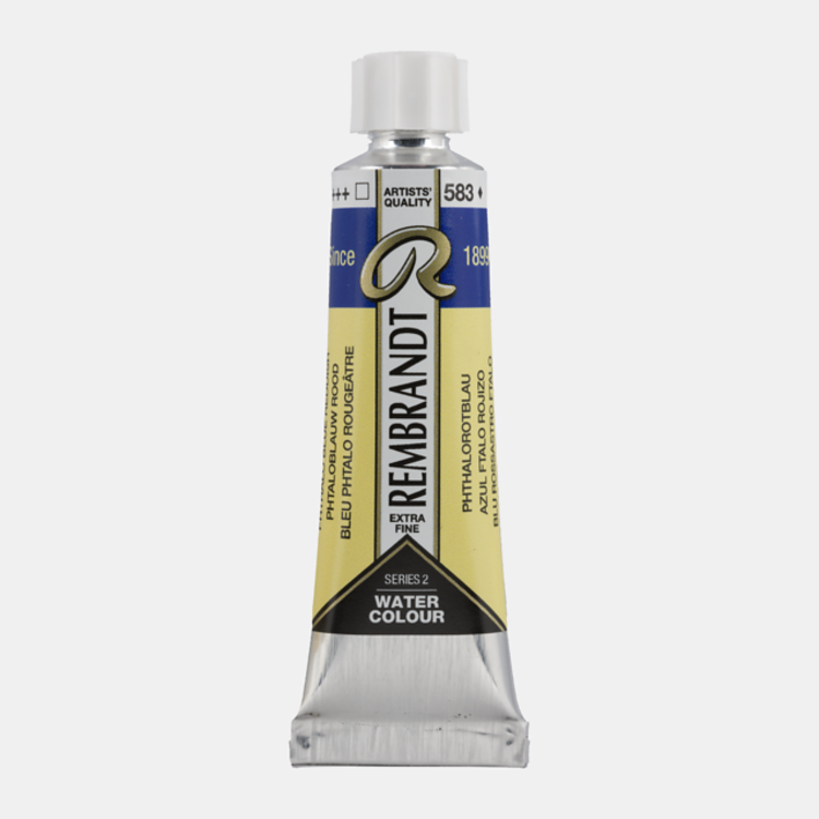 Rembrandt 583 aquarelverf 10ml pht blauw rood