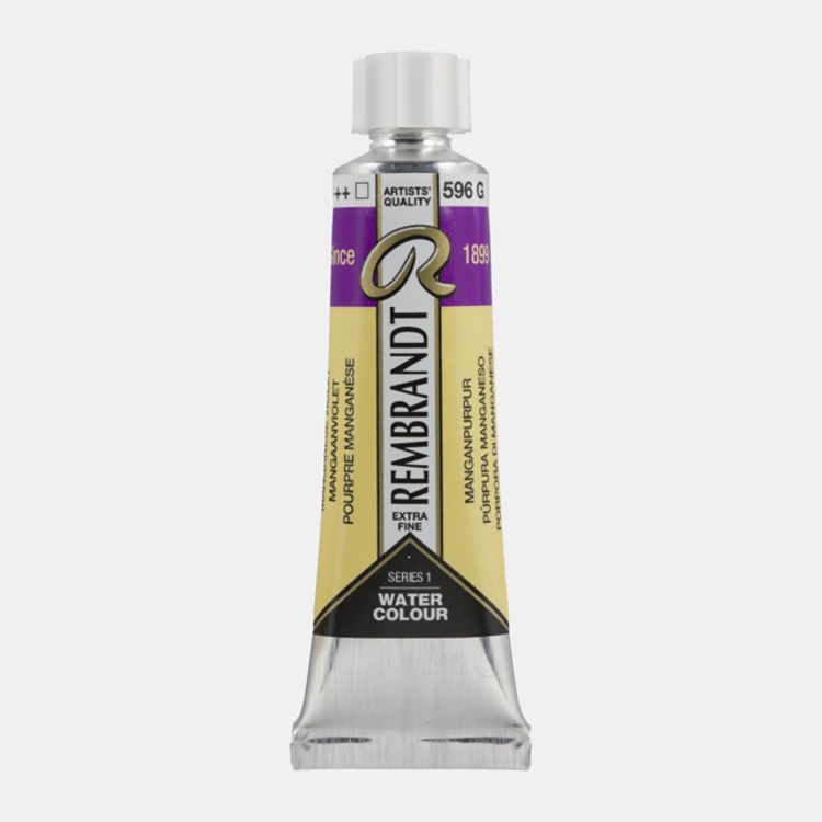 Rembrandt 596 aquarelverf 10ml mangaan violet