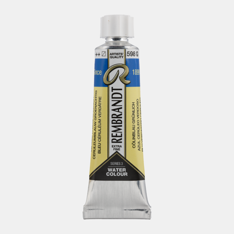 Rembrandt 598 aquarelverf 10ml ceruleum blauwgroen