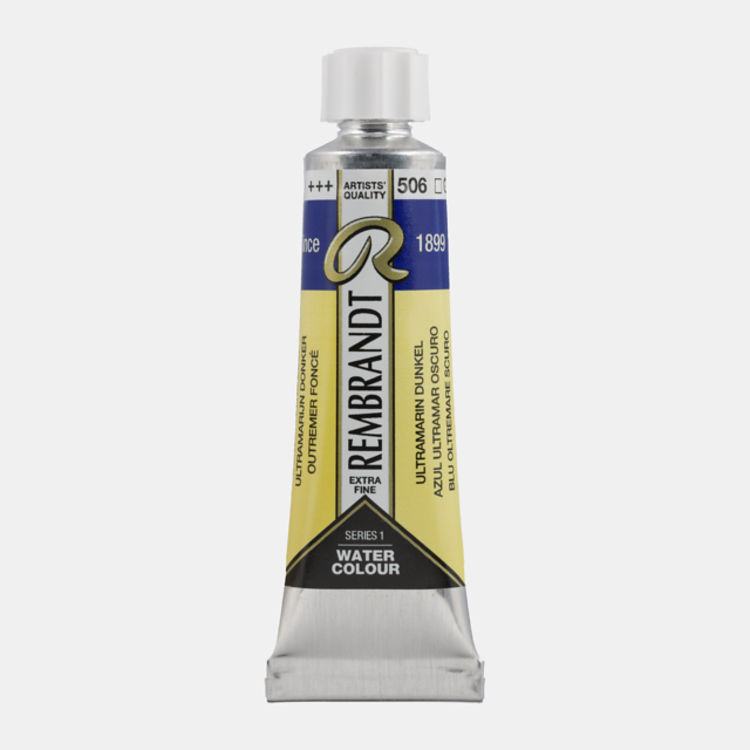 Rembrandt 506 aquarelverf 10ml ultramarijn donker