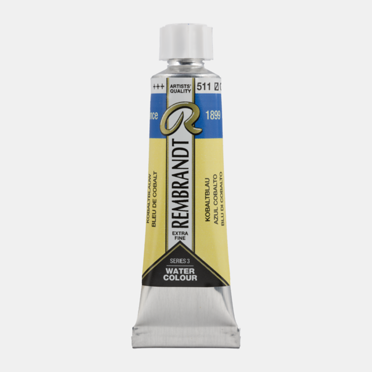 Rembrandt 511 aquarelverf 10ml kobalt blauw