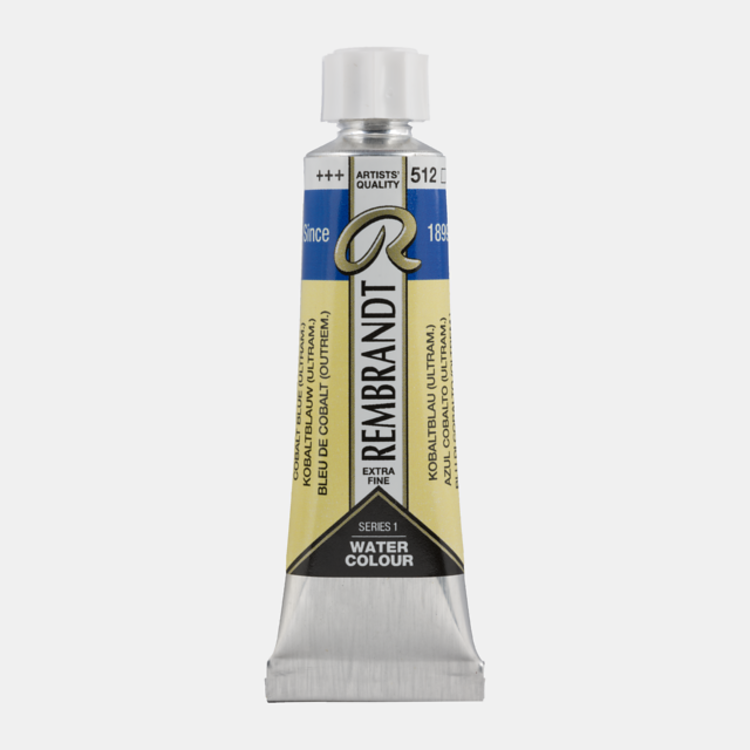 Rembrandt 512 aquarelverf 10ml kobalt blauw ultramarij