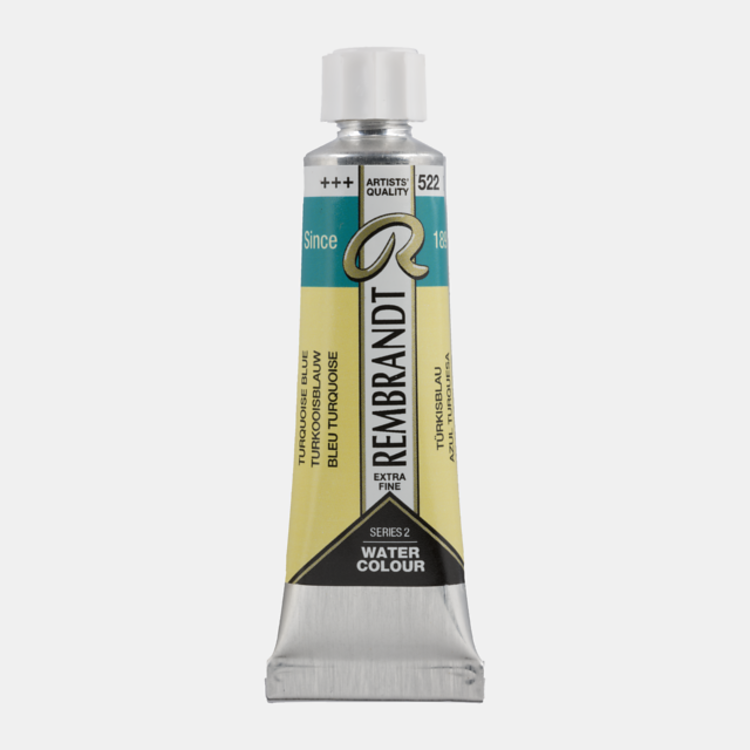Rembrandt 522 aquarelverf 10ml turkooisblauw