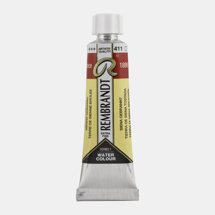 Rembrandt 411 aquarelverf 10ml sienna gebrand