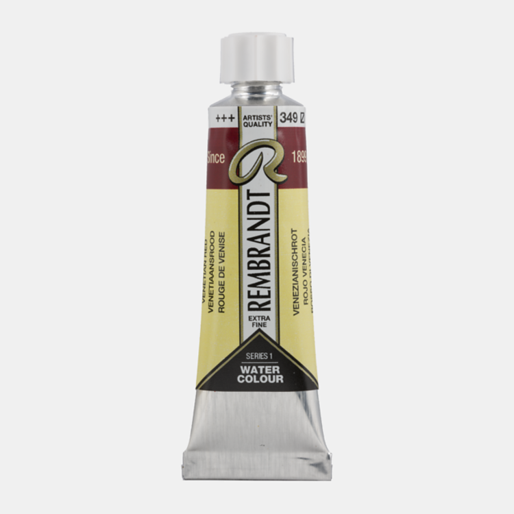 Rembrandt 349 aquarelverf 10ml Venitiaans rood