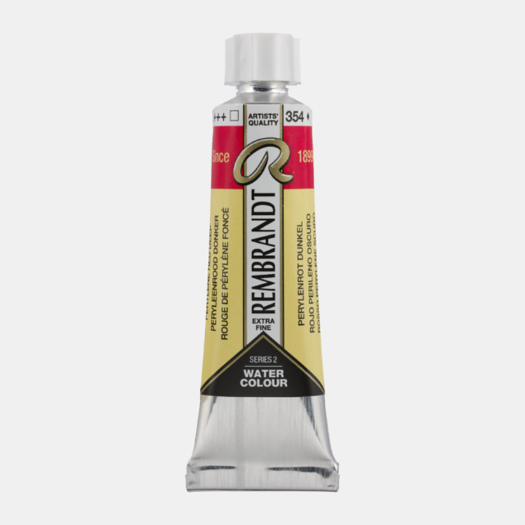 Rembrandt 354 aquarelverf tube 10ml - peryleenrood donker